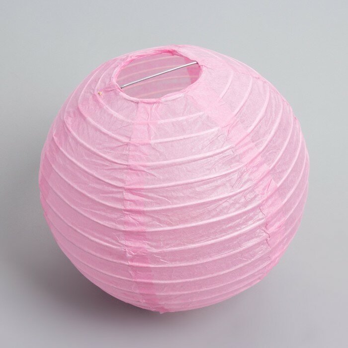 Абажур розовый d.15 см (комплект из 9 шт) - фотография № 1