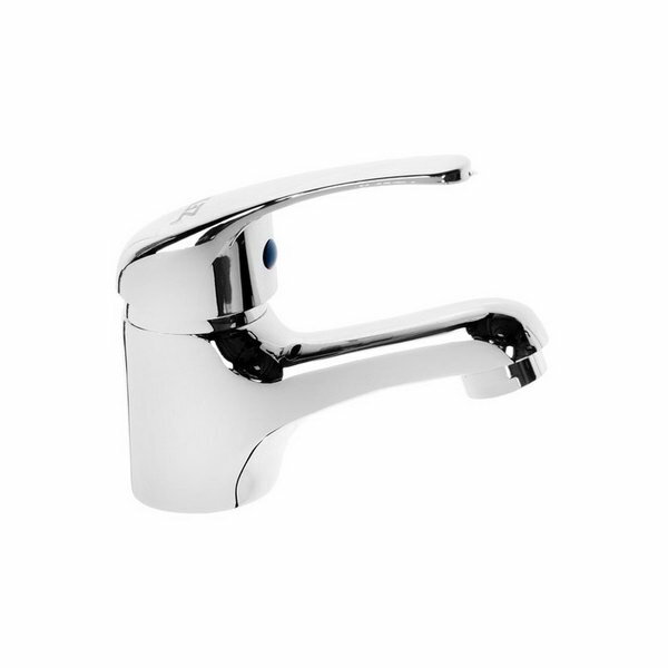 Смеситель для раковины Z50152, однорычажный, картридж 35 мм, с подводкой, хром