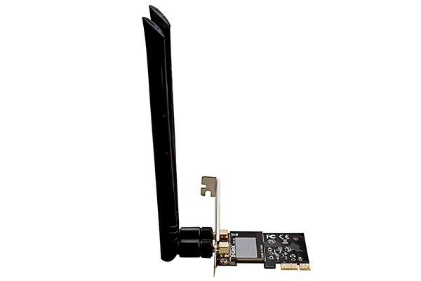 Сетевой адаптер WiFi D-Link DWA-582 DWA-582RU10B1A AC1200 PCI Express ант. внеш. съем 2ант. упак.10шт