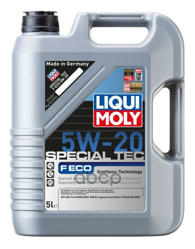 LIQUI MOLY Liquimoly 5W20 Special Tec F Eco (5L)_Масло Моторное ! Синт Api Sn Ford Wss-M2c 948-B