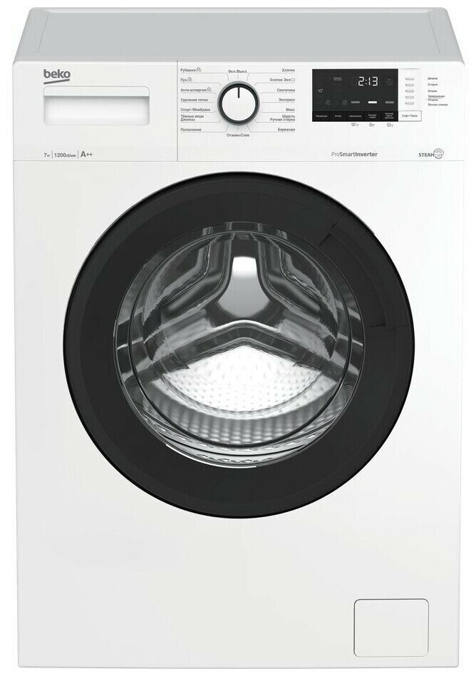 Стиральная машина BEKO WSRE6H612ZAWI