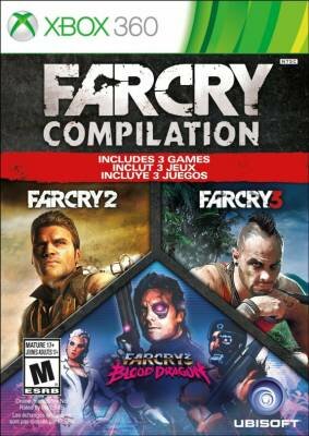 Far Cry Compilation (2 + 3 + Blood Dragon) [Xbox 360 английская версия]