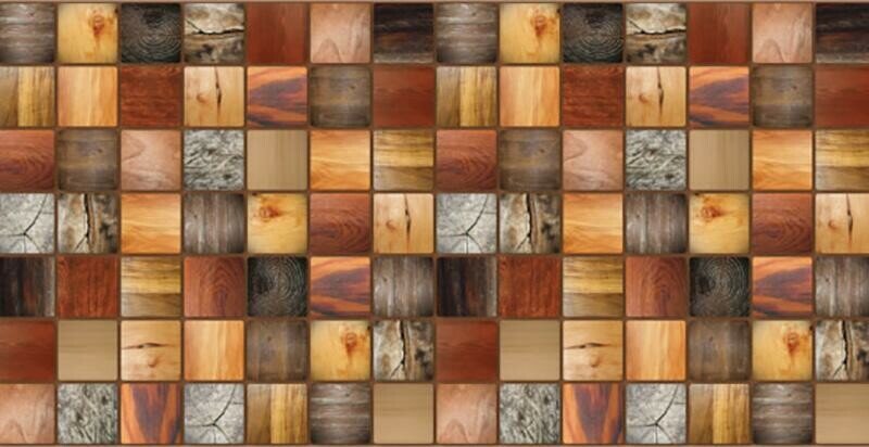 фото Панель ПВХ Дерево "Брус мореный "955х480мм