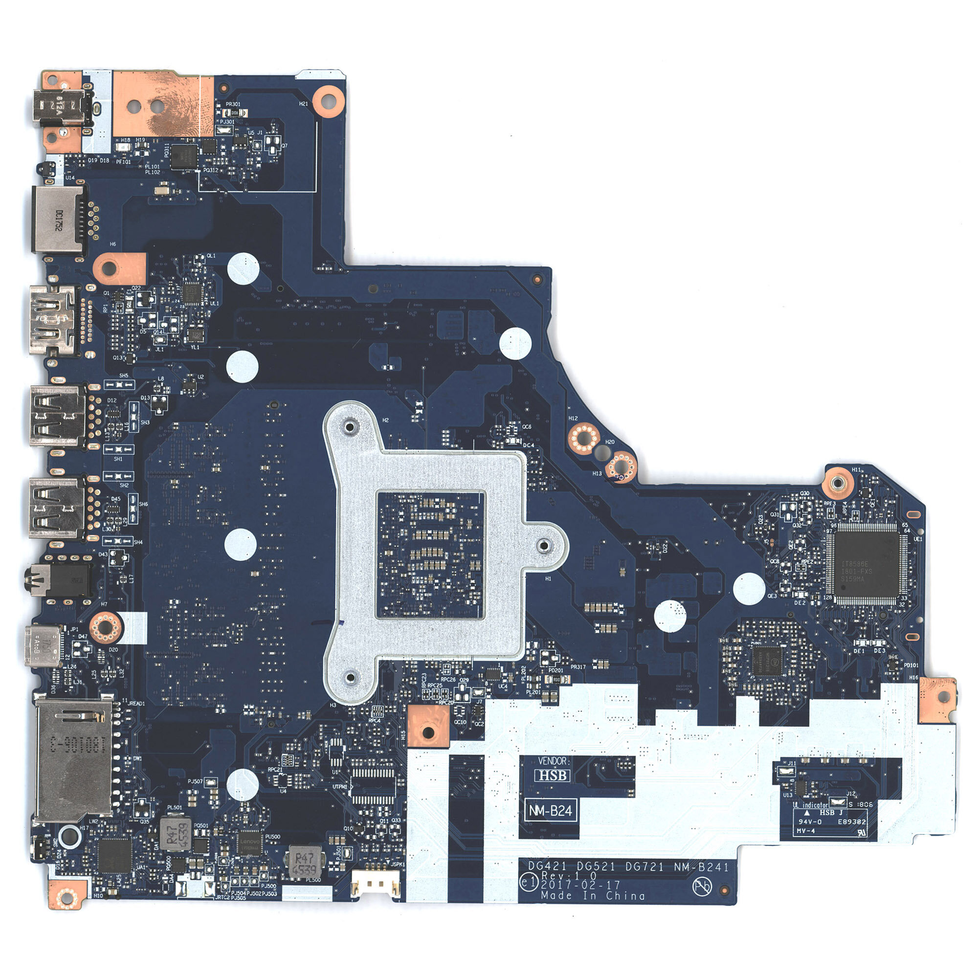 Материнская плата для Lenovo DG421 DG521 DG721 NM-B241 320-15ISK — фото 2