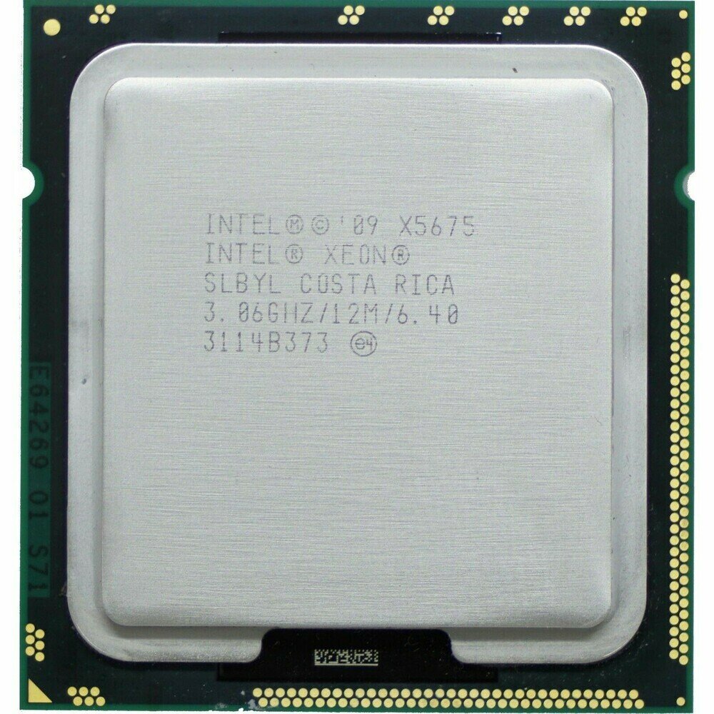 Процессор Intel Xeon X5675 (12M Cache, 2.93 GHz, 6.40 GT/s) BX80614X5675