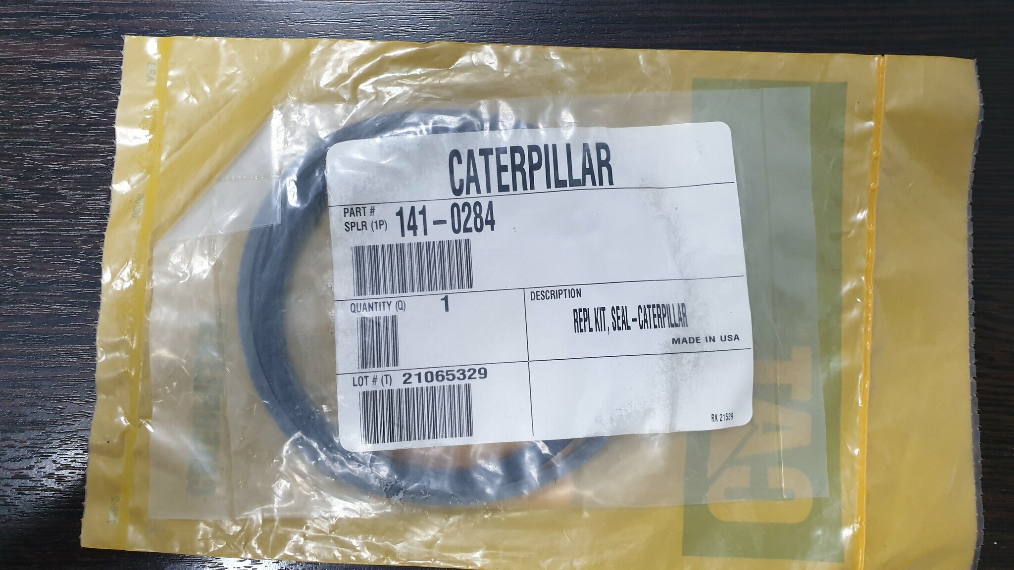 141-0284 Caterpillar Комплект для обслуживания топливного фильтра и водоотделителя к