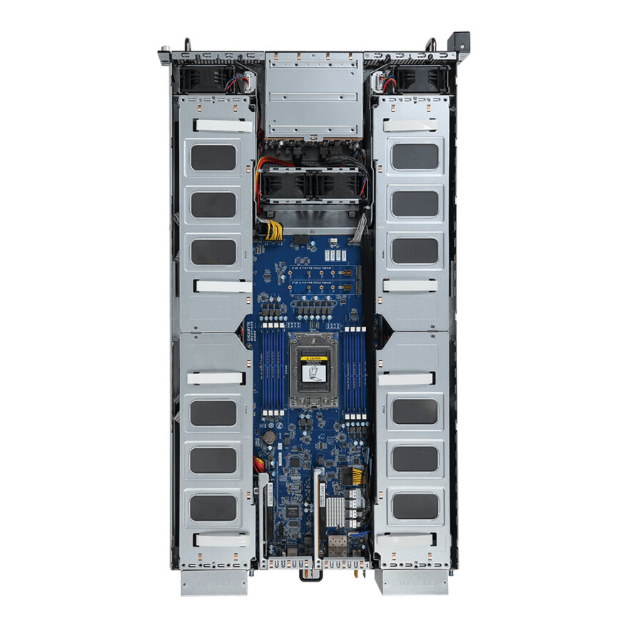 Серверная платформа Gigabyte G292-Z20/2U/1xSP3/ 8xDDR4-3200 RDIMM/LRDIMM/ x25"M2