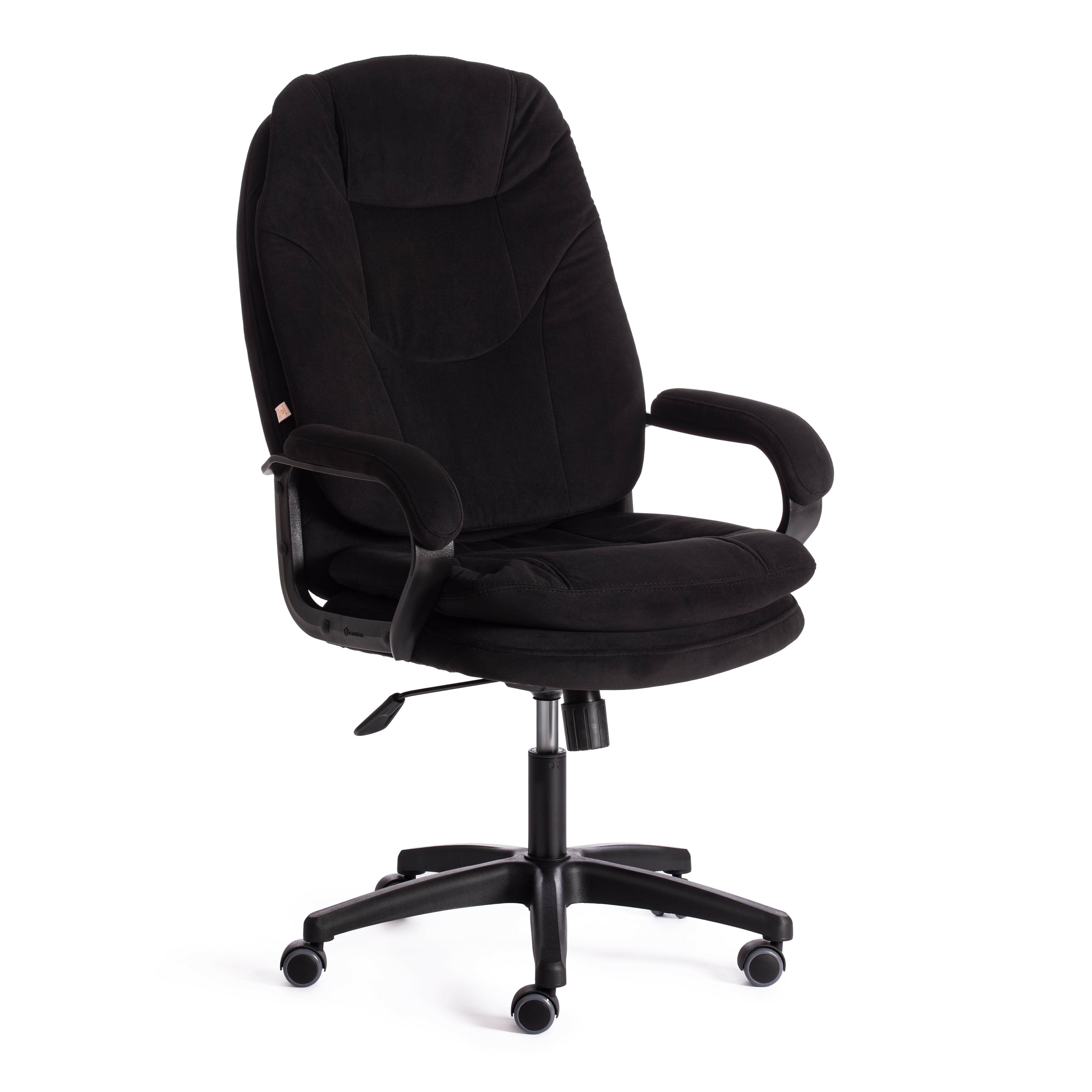 Кресло TetChair Comfort LT (22) флок, черный, 35