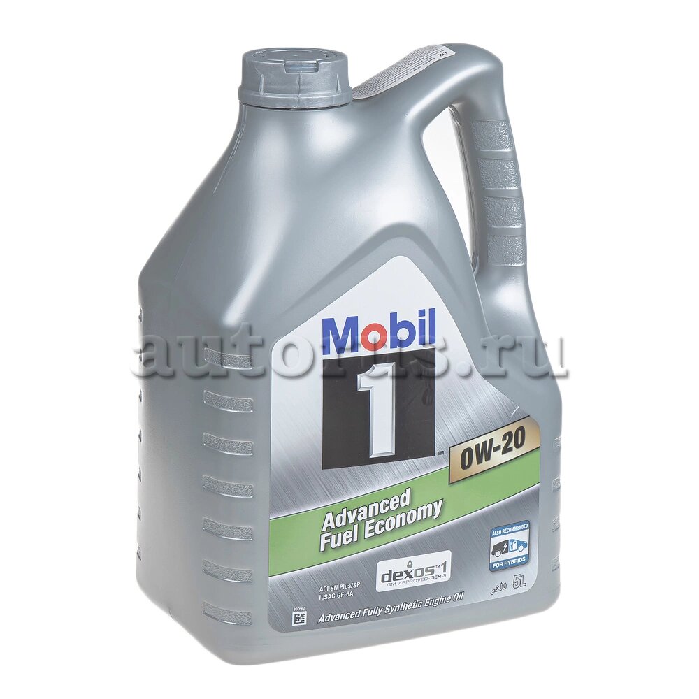 Синтетическое моторное масло MOBIL 1 Advanced Fuel Economy 0W-20