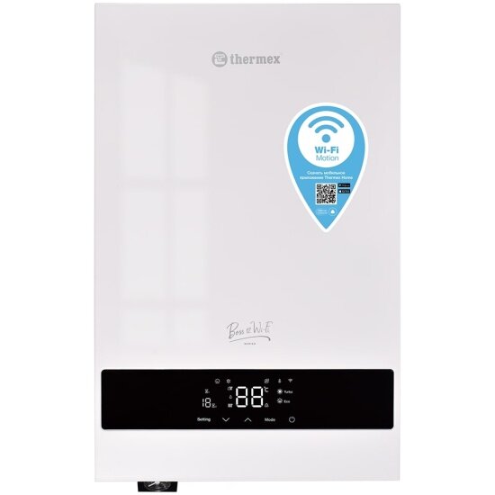 фото Котёл электрический Thermex Boss 12 Wi-Fi (White)