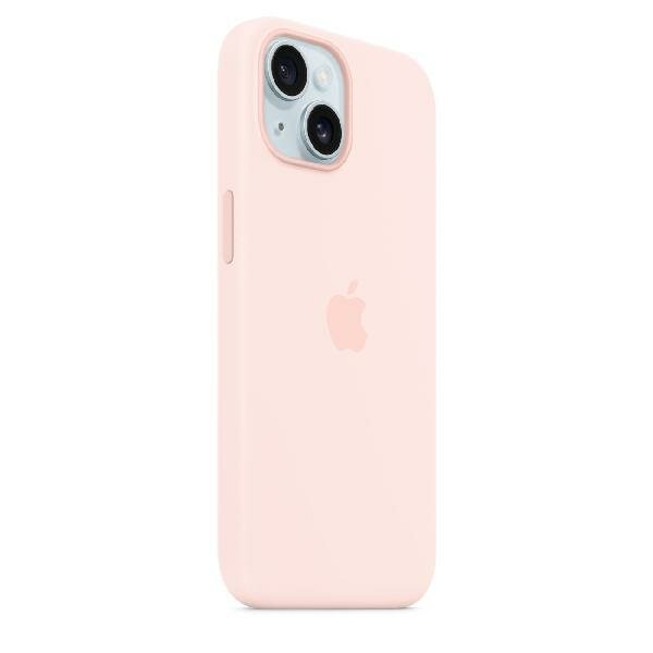 Чехол оригинальный Apple для Iphone 15 Silicone Case - Light Pink - фото №2