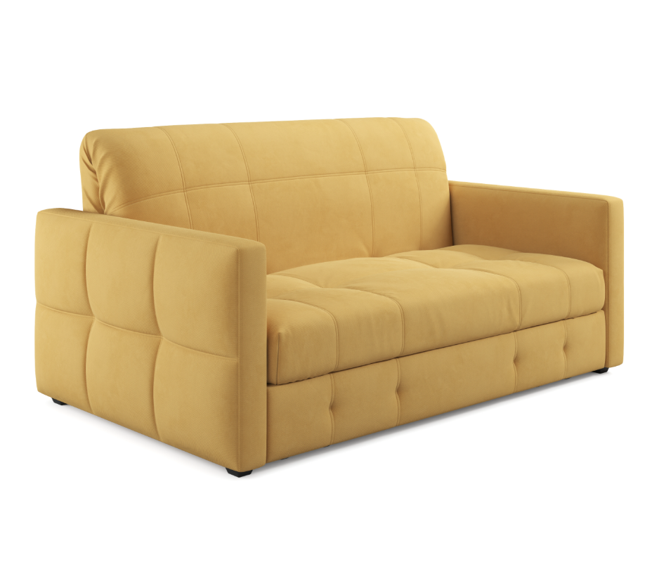 фото Диван аккордеон Соренто yellow 140