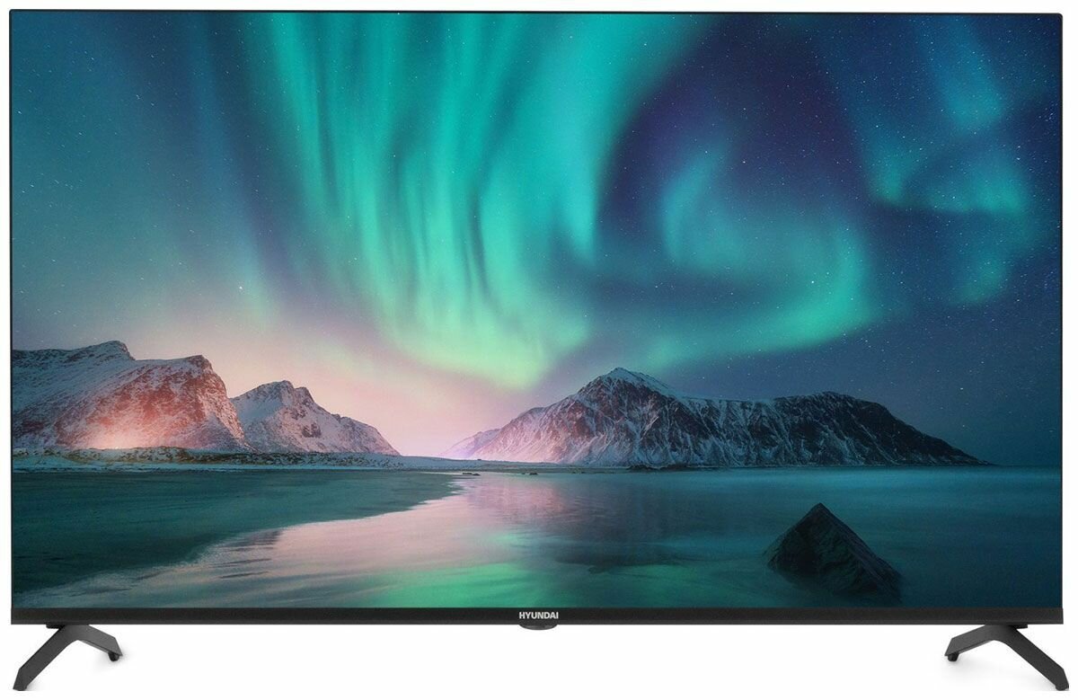 Телевизор Hyundai H-LED43BU7006 Smart Android TV Frameless черный