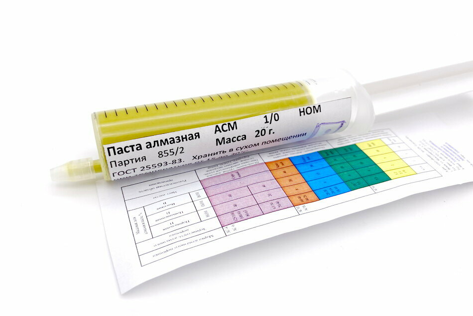 Алмазная паста VID АСМ 1/0 НОМ, 20 гр