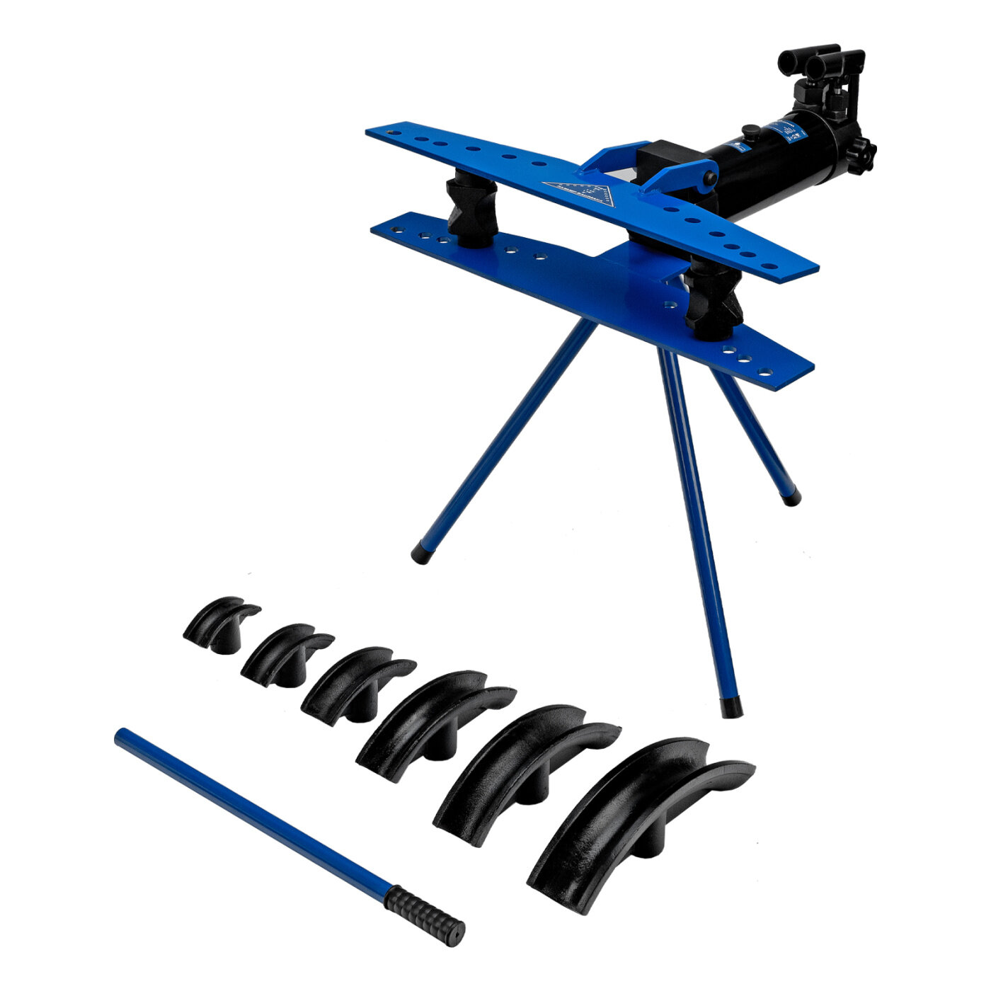 STELS Трубогиб гидравлический горизонтальный 13 т башмаки 1/2"–2" Stels