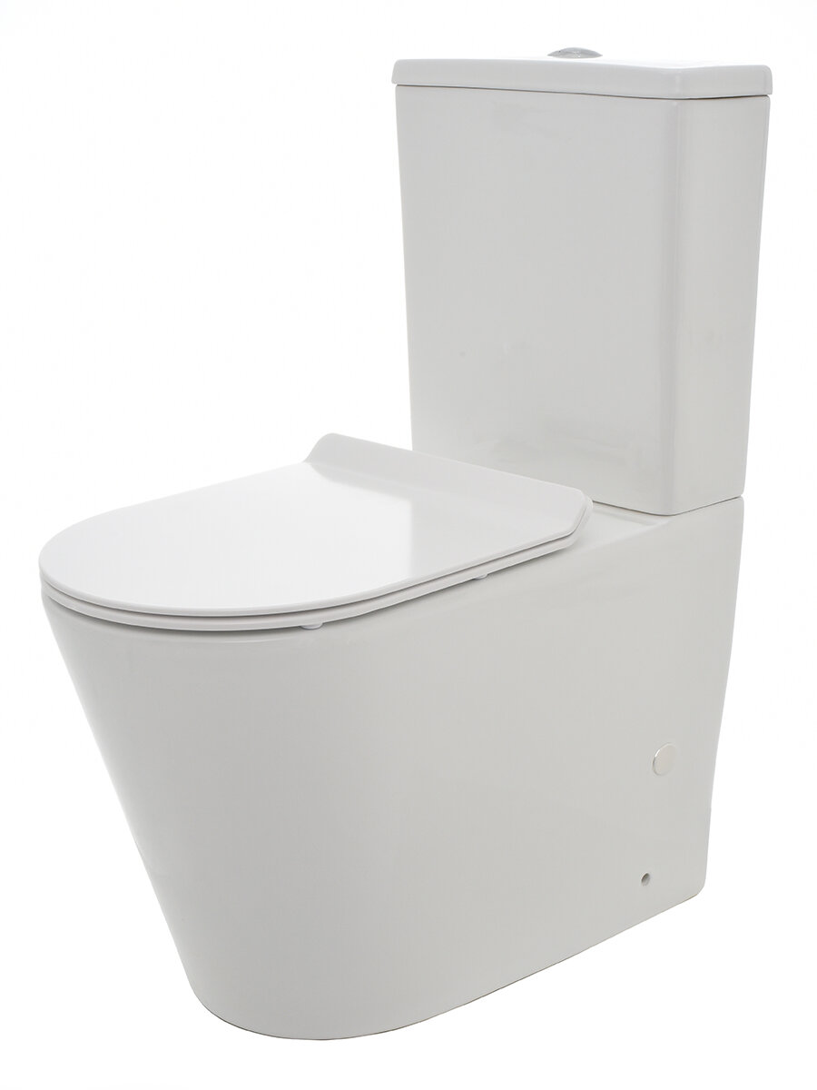 Унитаз напольный безободковый AQUAme AQM1001