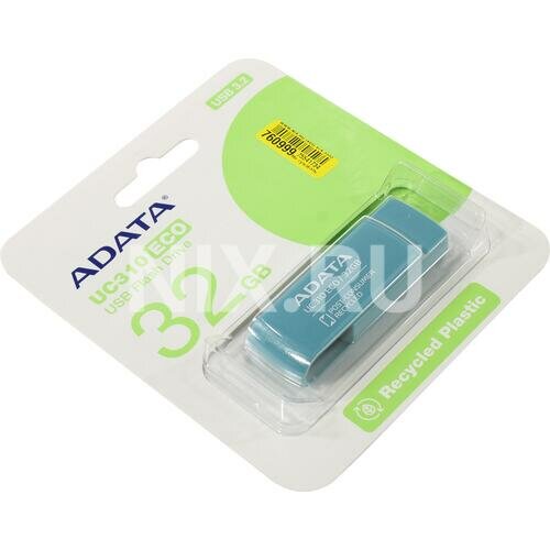 USB накопитель ADATA 32GB USB 3.2 Gen1 UC310E-32G-RGN