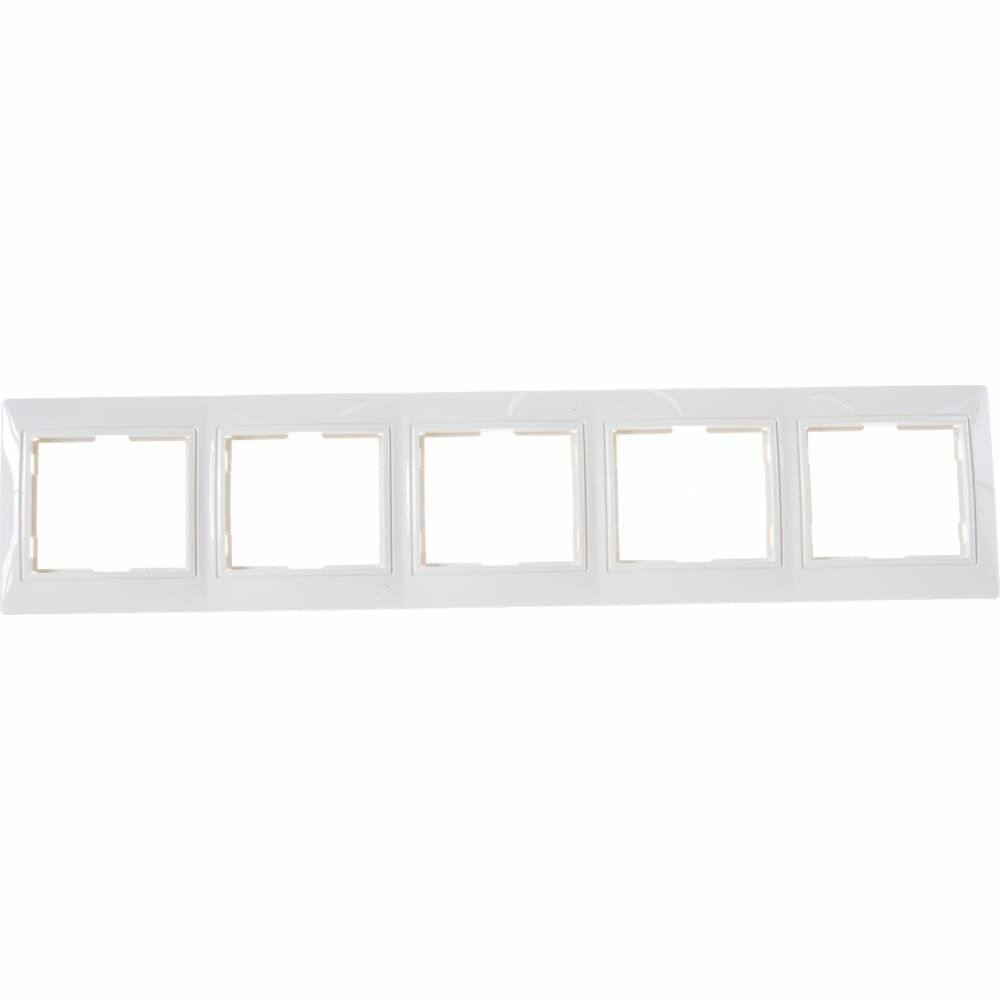 фото Пятиместная горизонтальная рамка UNIVersal Севиль
