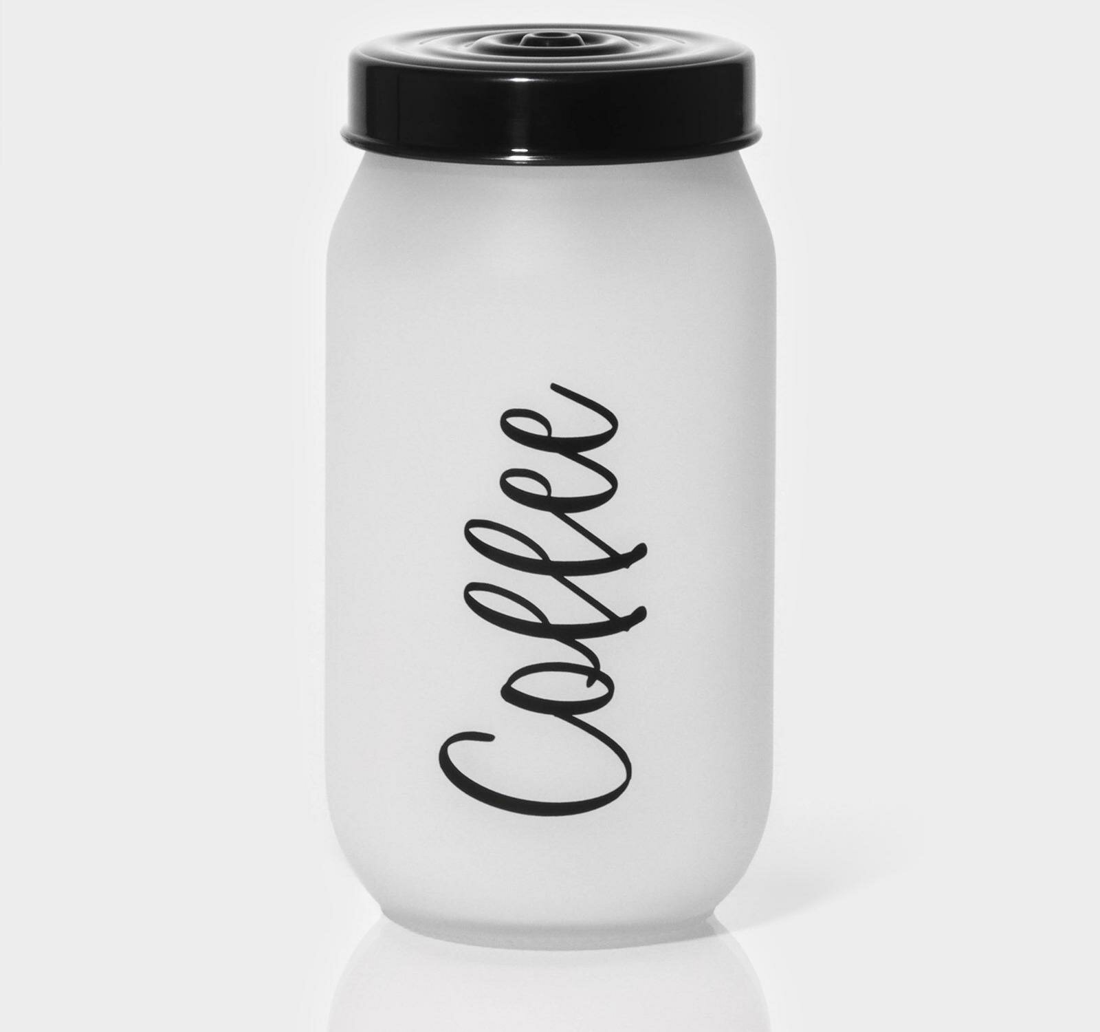 фото Банка стеклянная для сыпучих продуктов Herevin Coffee, 1 л