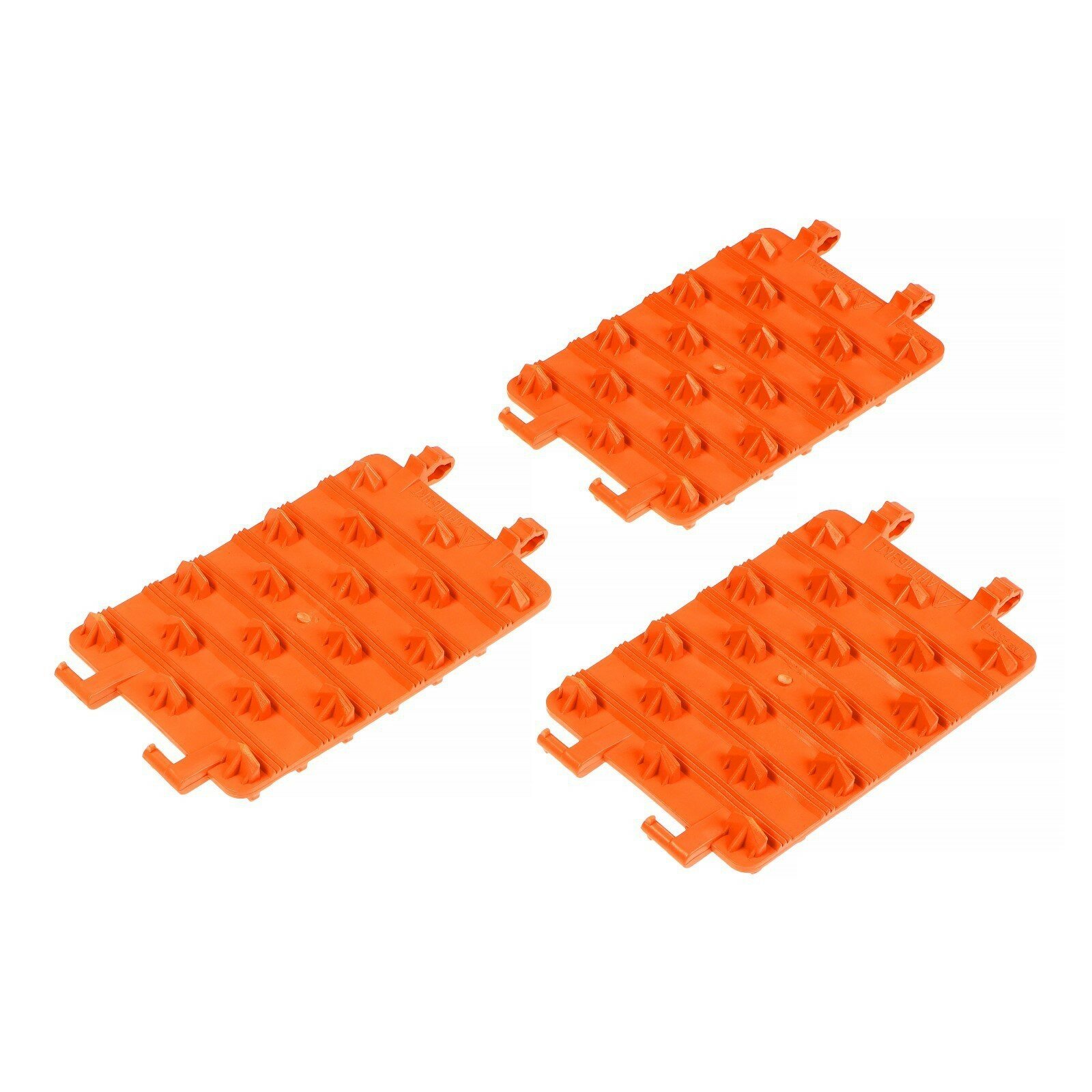 Антибукс 135х195x3 см набор 3 шт оранжевые (1шт.)