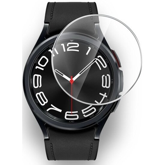 фото Защитное стекло Borasco для Samsung Galaxy Watch 6 Classic (47mm), гибридное, прозрачное