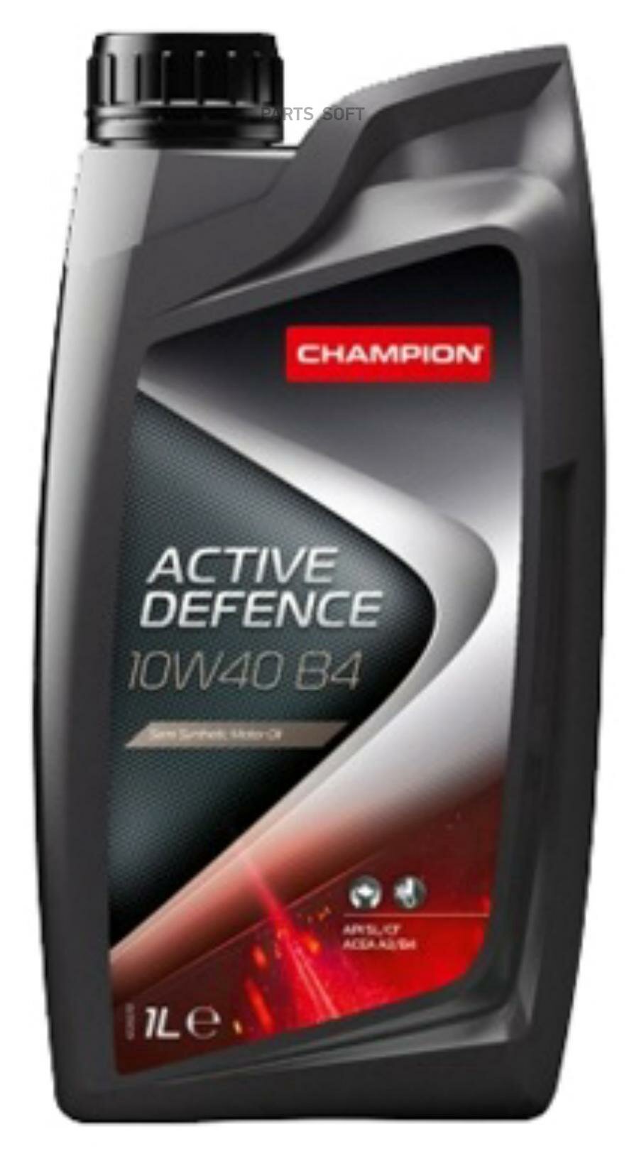 CHAMPION OIL 8203916 1L CHAMPION ACTIVE DEFENCE 10W40 B4 1L MB 229.1 RENAULT RN 0700 VW 501.01 VW 505.00 ACEA A3/B4 API S