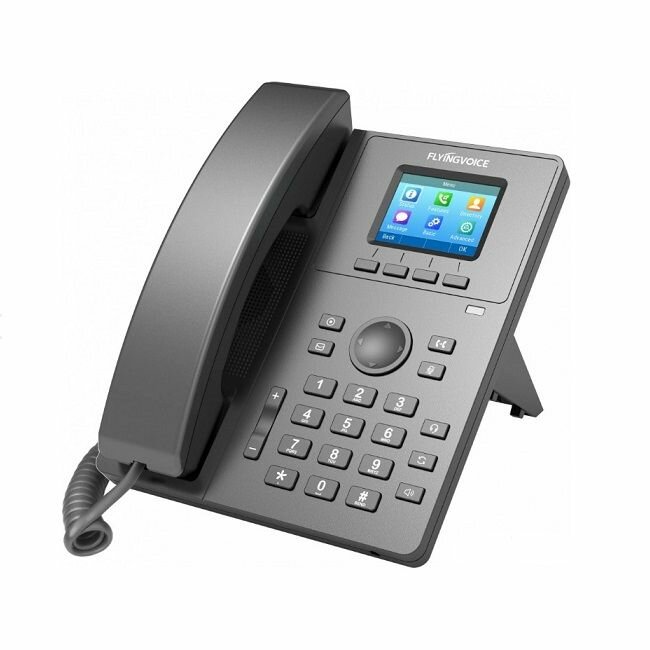 VoIP-телефон FLYINGVOICE серый (упак.:1шт)