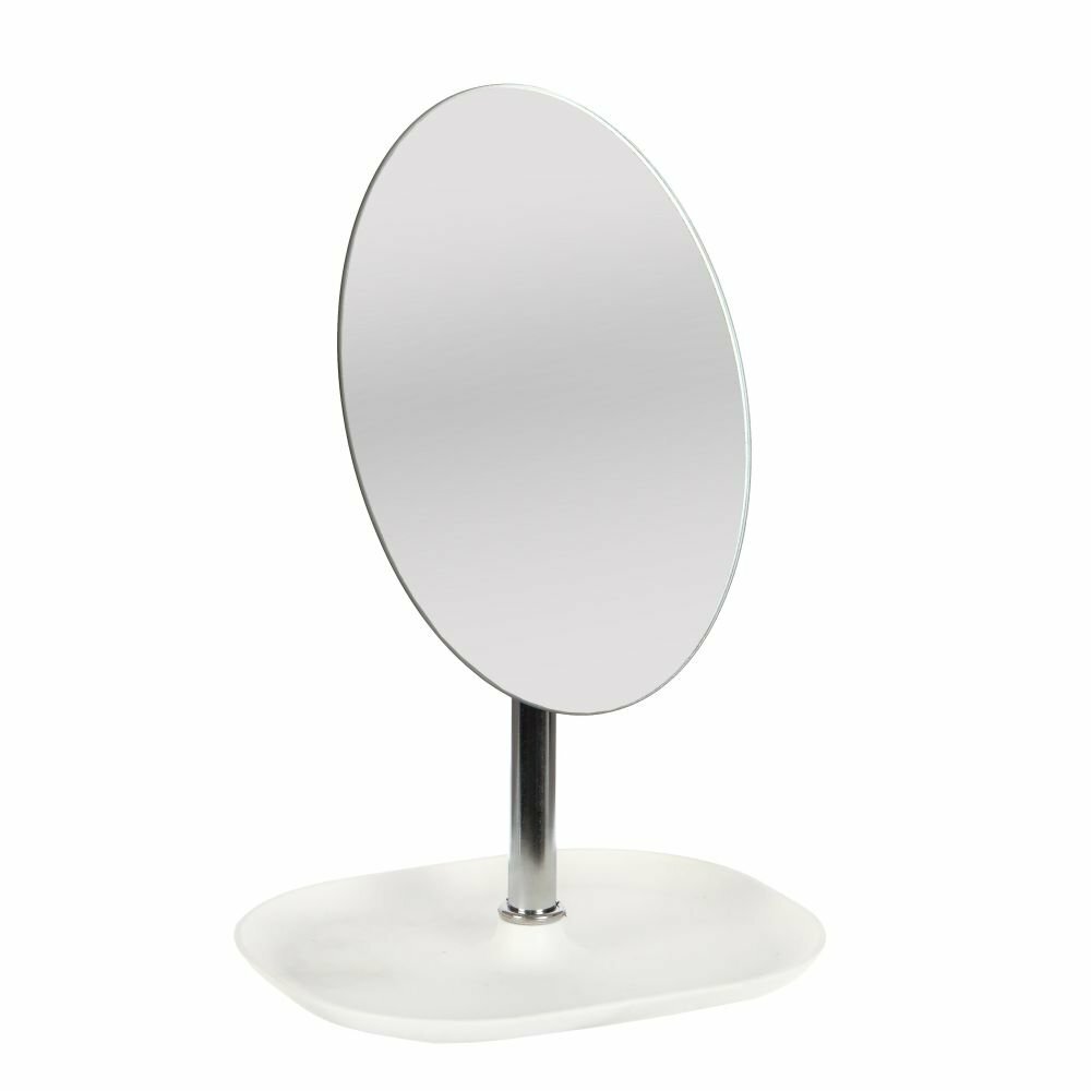 Зеркало косметическое настольное Casaentera CE02-726334 белый 160х130х190h