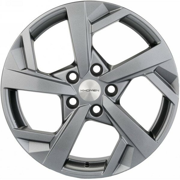 Колесный диск Khomen Wheels KHW1712 7x17 5*112 ET49 57,1 G-Silver