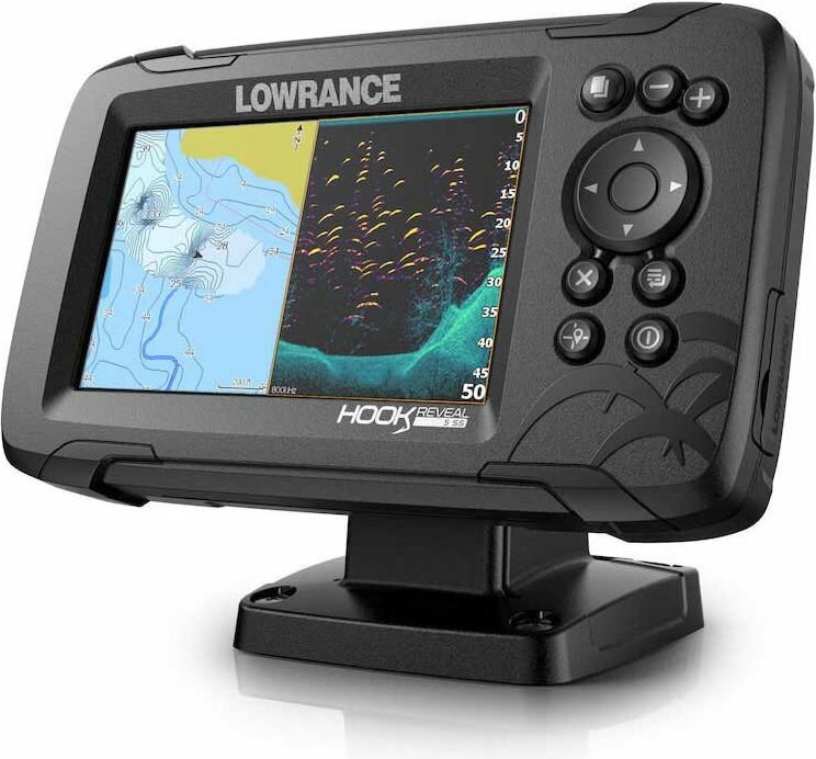 Картплоттер Lowrance HOOK REVEAL 5 83/200 HDI - фото №2