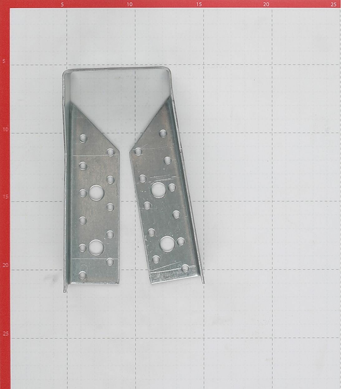 фото Опора бруса закрытая оцинкованная 150х76х75х2 мм