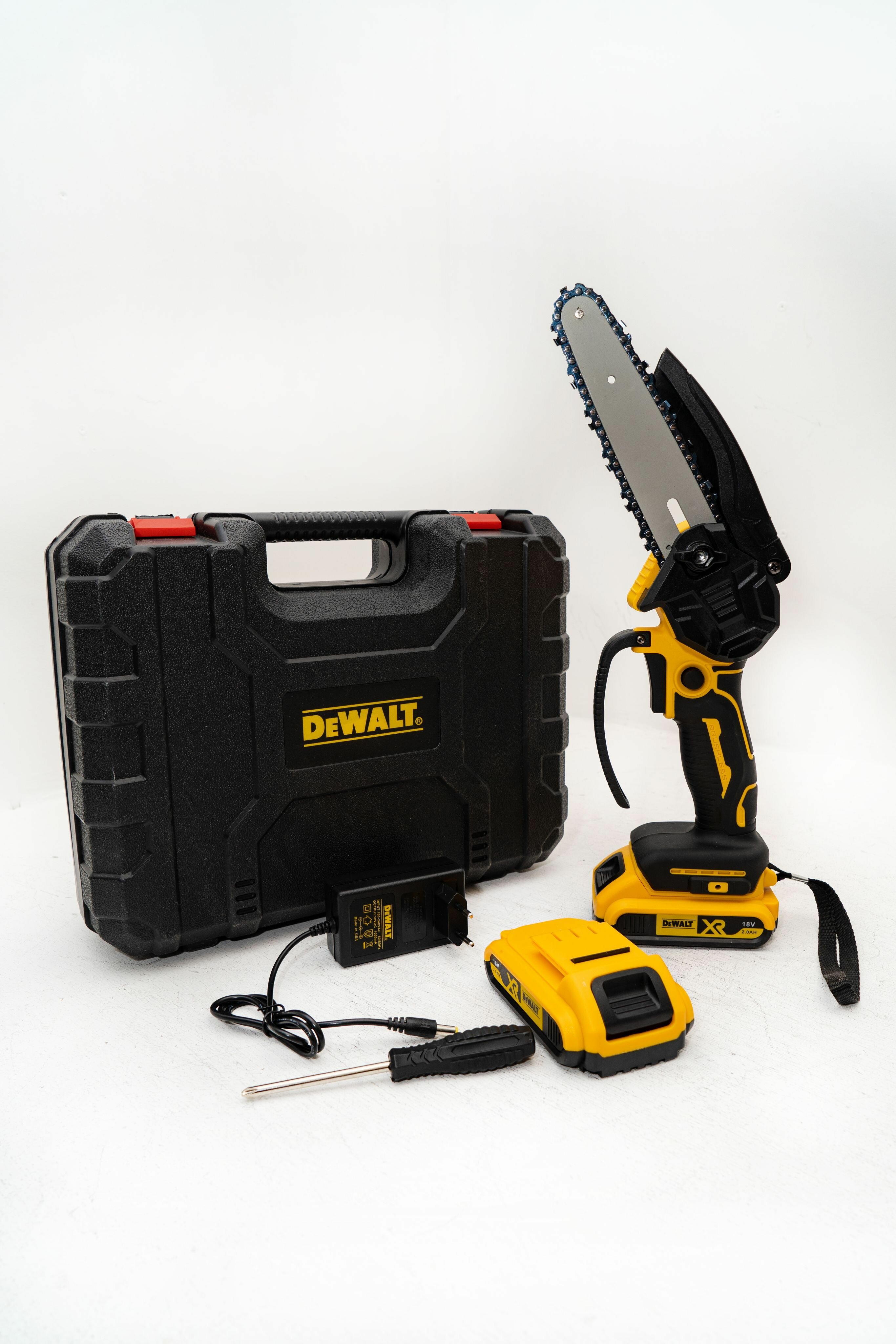 Цепная пила аккумуляторная кусторез DeWalt i