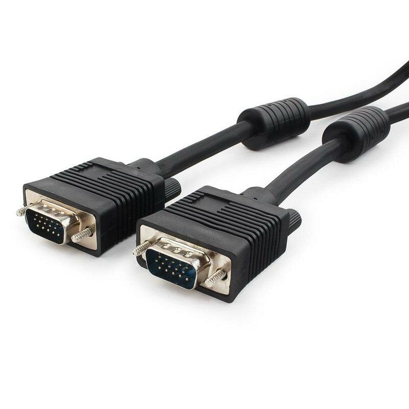 Vcom кабель удлинитель VGA-VGA 1.8М