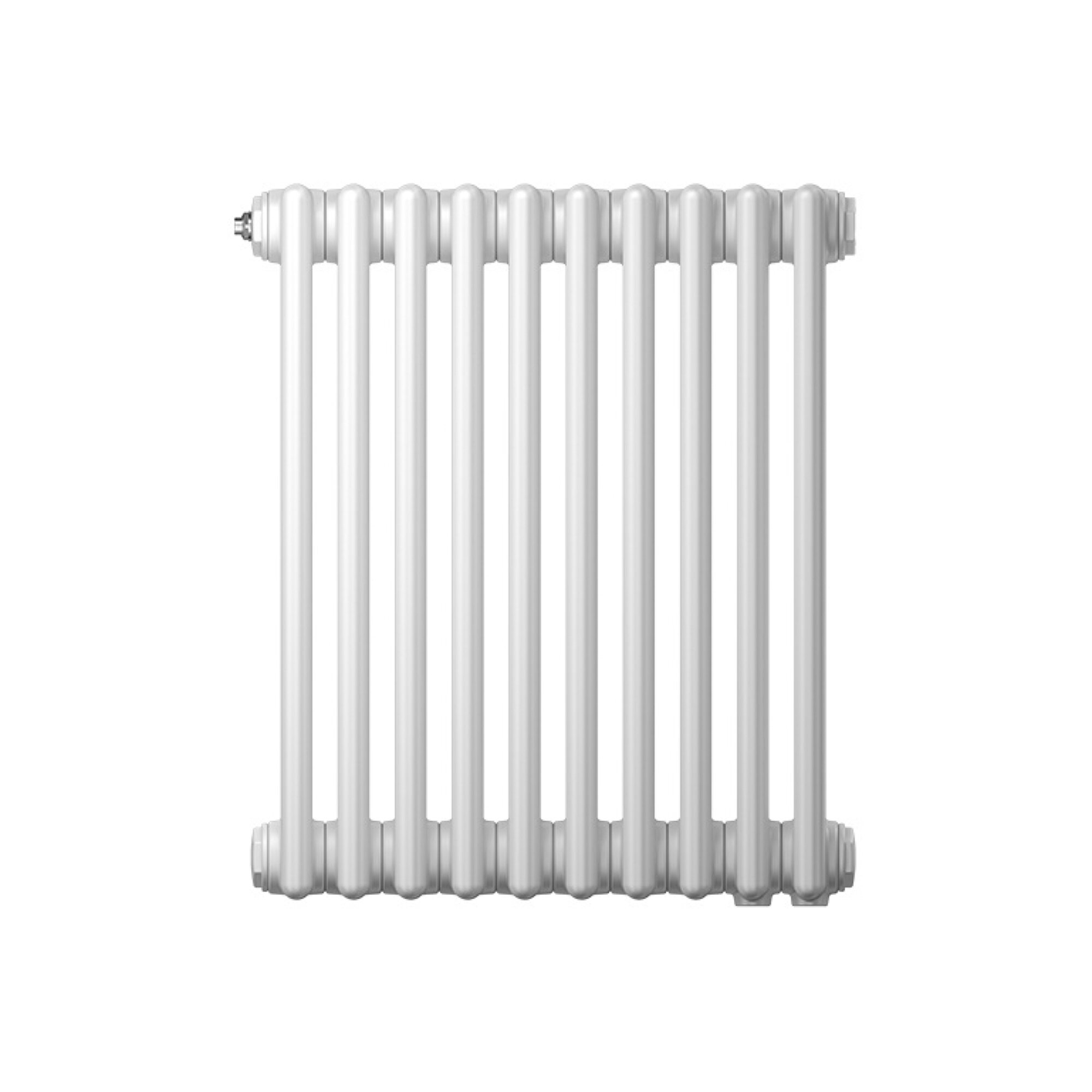 Радиатор трубчатый Zehnder Charleston 3050 х 10 секции, боковое подключение, цвет белый RAL9016