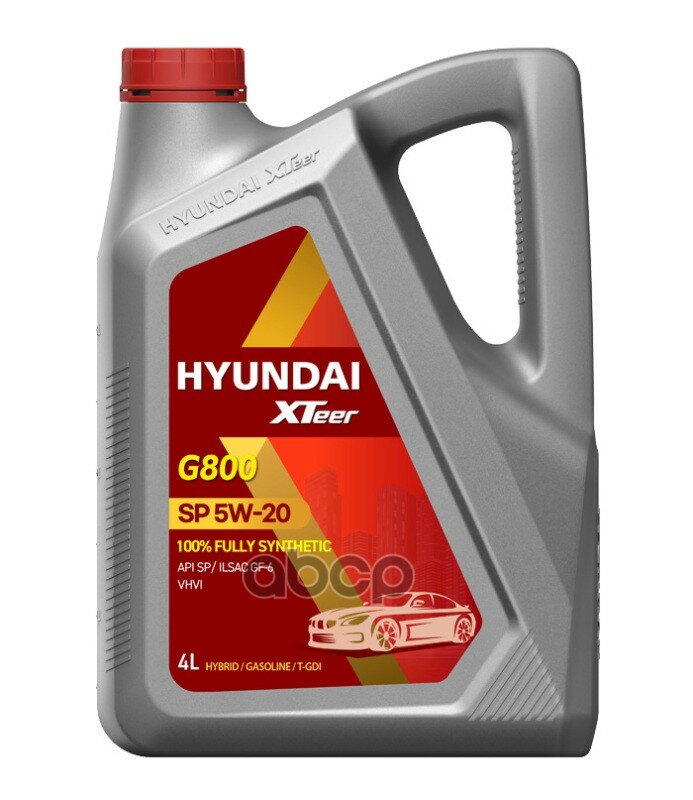 HYUNDAI XTeer Hyundai Xteer Gasoline Ultra Efficiency 5W20 (4L)_Масло Моторн.! Синт Api Sp, Ilsac Gf-5, Gf-6
