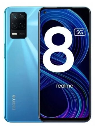 Мобильный телефон Realme 8 5G 4/128 ГБ Global, Blue