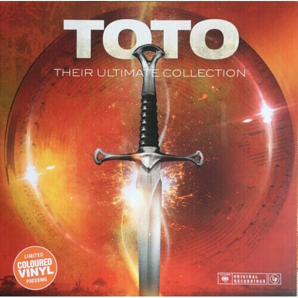 TOTO Their Ultimate Collection, LP (Limited Edition, Reissue, Red Marbled Pressing Vinyl)