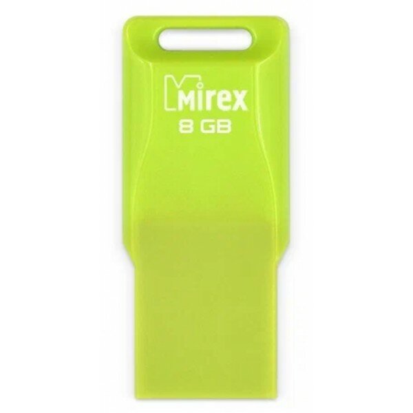 Флеш Диск 8GB Mirex Mario, USB 2.0, Зеленый