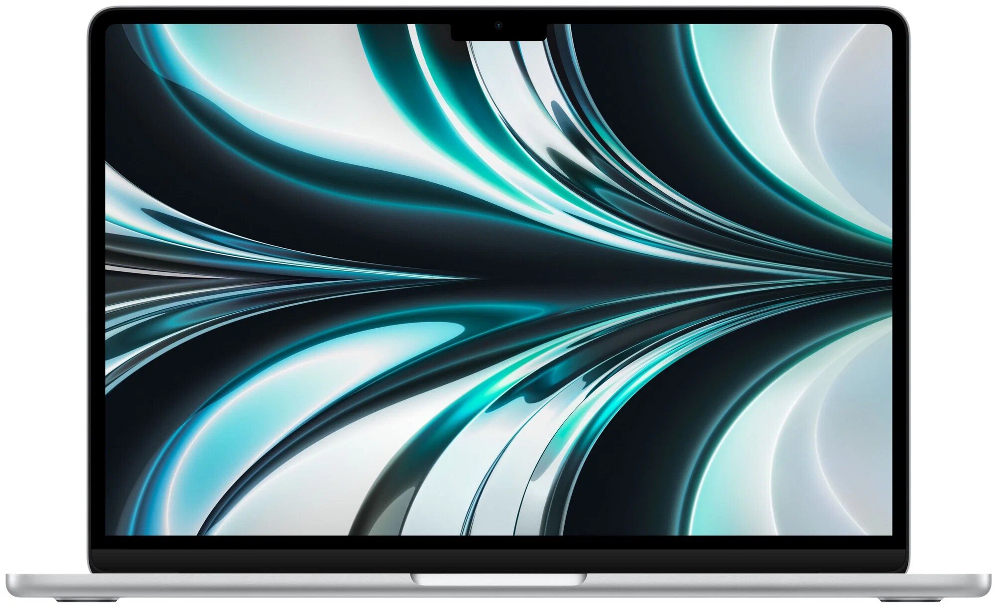 13.6" Ноутбук Apple MacBook Air 13 2022 2560x1664, Apple M2, RAM 16 ГБ, LPDDR5, SSD 512 ГБ, Apple graphics 8-core, macOS, Silver, английская раскладка