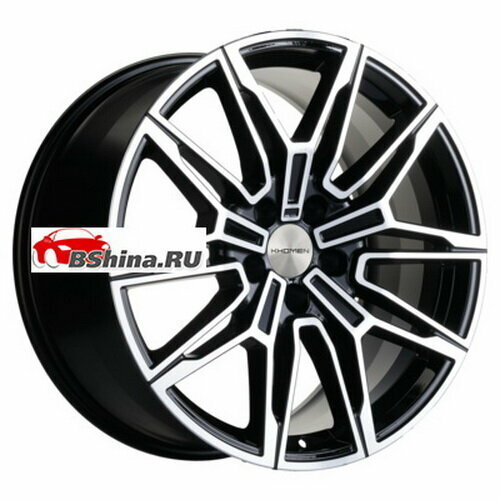 Колесный диск Khomen Wheels KHW1904 9,5x19/5x120 ET40 D72,6 Black-FP