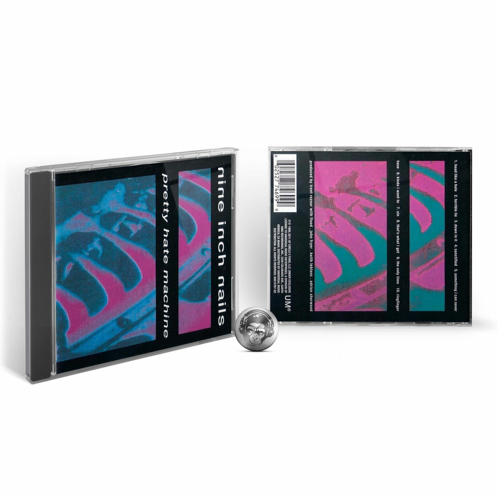 Nine Inch Nails - Pretty Hate Machine (1CD) 2011 Universal, Jewel Аудио диск