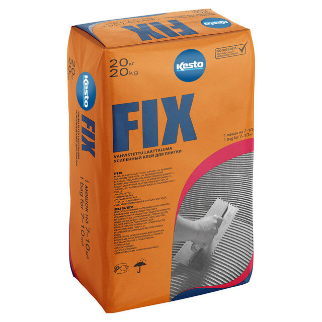 клей для керам.плитки KESTO Fix 25кг, арт.80758