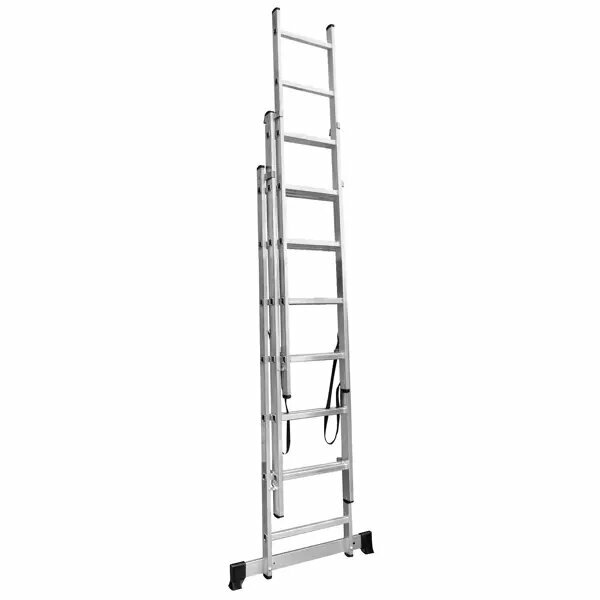 фото Лестница раскладная выдвижная 3-секционная Standers до 5.42м 7 ступеней