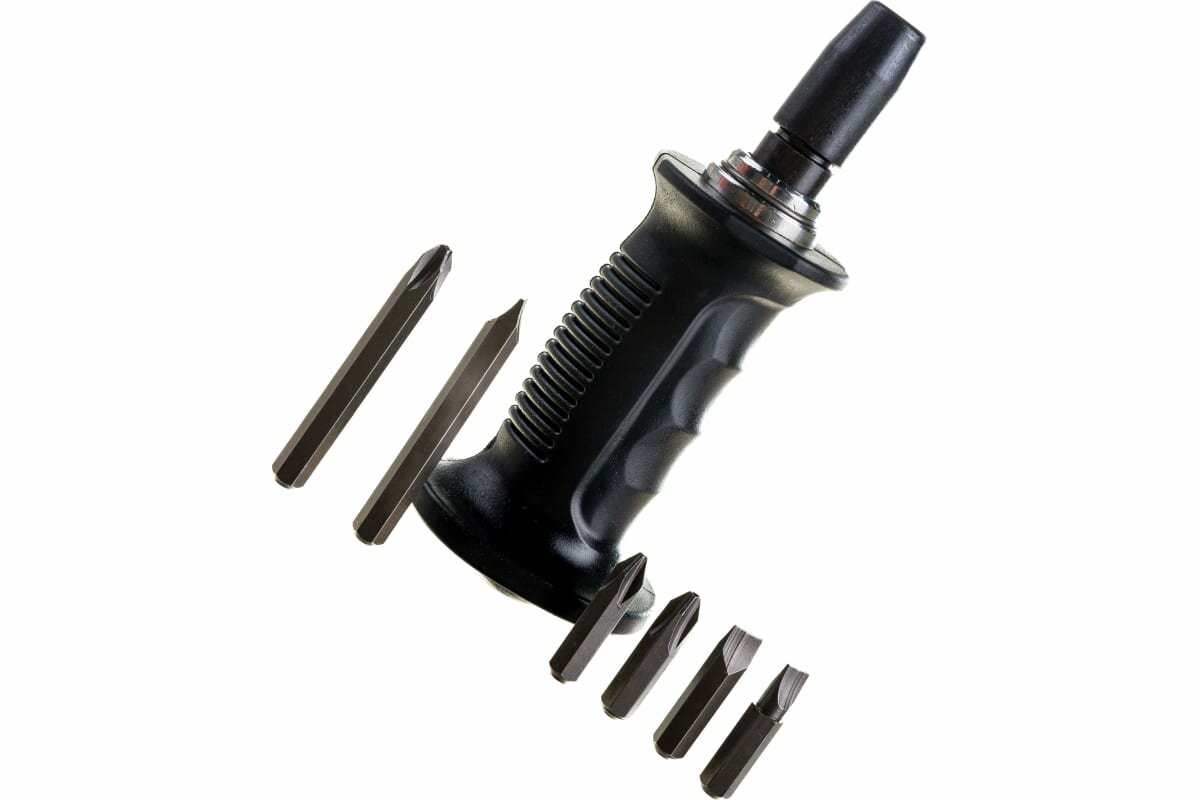 фото Отвертка Ударная 6 Насадок,Анатомическая Ручка В Футляре Автодело АвтоDело арт. 40009