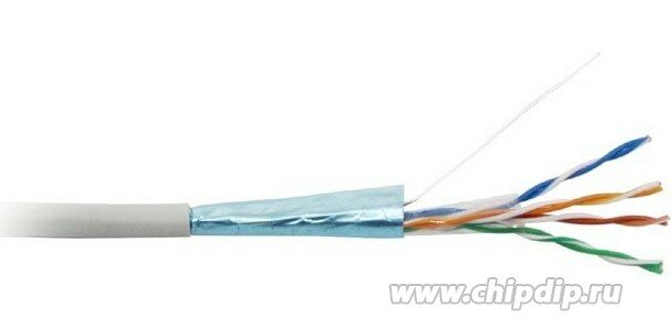 L-FTP4-S Cat5e, Витая пара FTP, 4 пары Cat5E, 24AWG одножильные экранированные