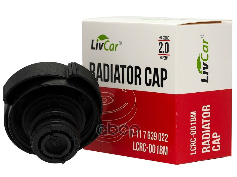 Крышка Расширительного Бачка Livcar Lcrc-001Bm (2.0Kg/Cm2) 17117639022 Bmw LivCar арт. LCRC001BM