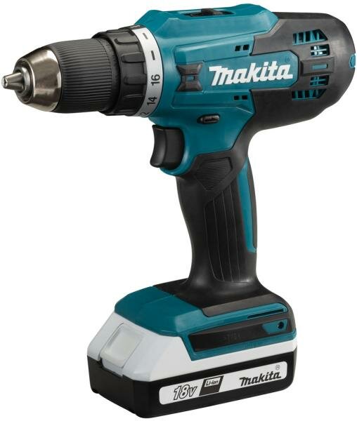 Аккумуляторная дрель-шуруповерт Makita DF488DWAE