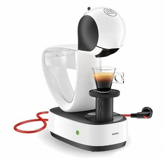 Капсульная кофемашина Krups Dolce Gusto Infinissima 15 бар, белый - фотография № 5