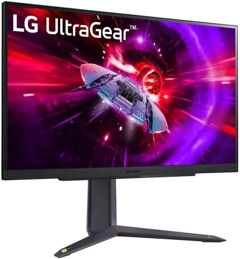 LG Монитор LG 27" UltraGear 27GR75Q-B черный IPS LED 1ms 16:9 HDMI матовая HAS Piv 1000:1 300cd 178гр/178гр 2560x1440 144Hz DP QHD USB 735кг