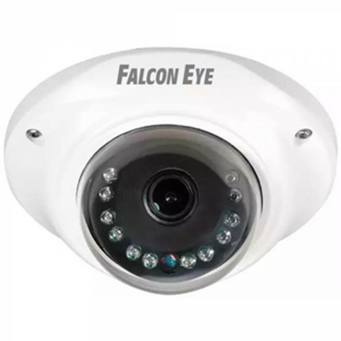 FE-SDA720AHD/10M Falcon Eye Внутренняя купольная AHD видеокамера 1.3Мп ИК Встроенный микрофон